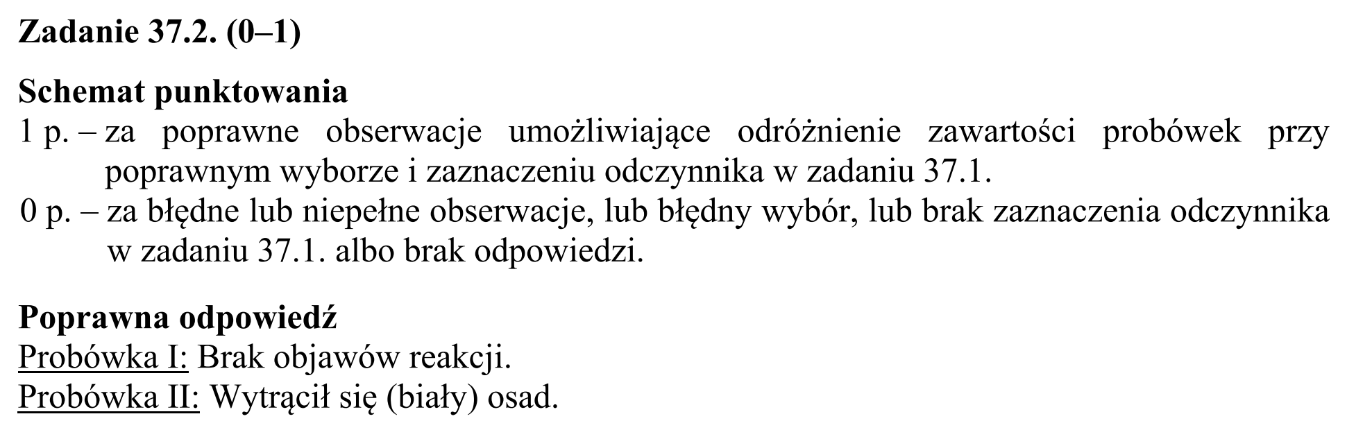 Matura, maj 2019, odpowiedź do zadania 37.2