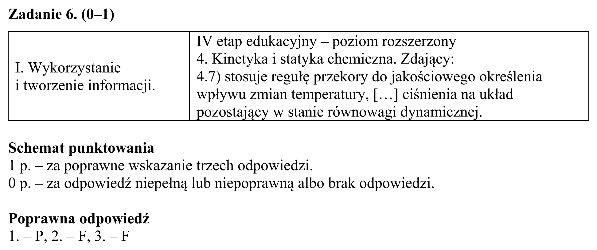 Matura, maj 2019, odpowiedź do zadania 6