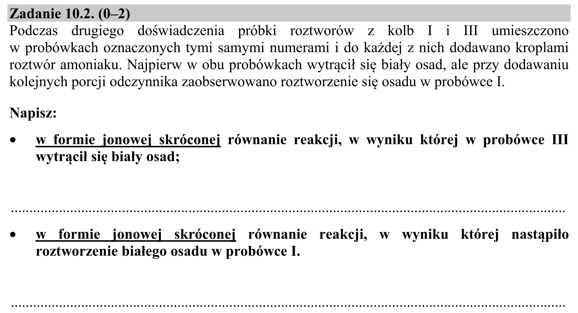 Matura, maj 2019, zadanie 10.2