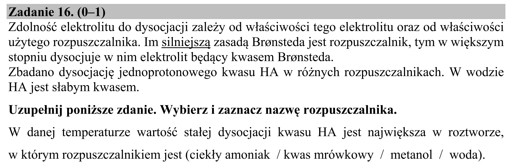 Matura, maj 2019, zadanie 16