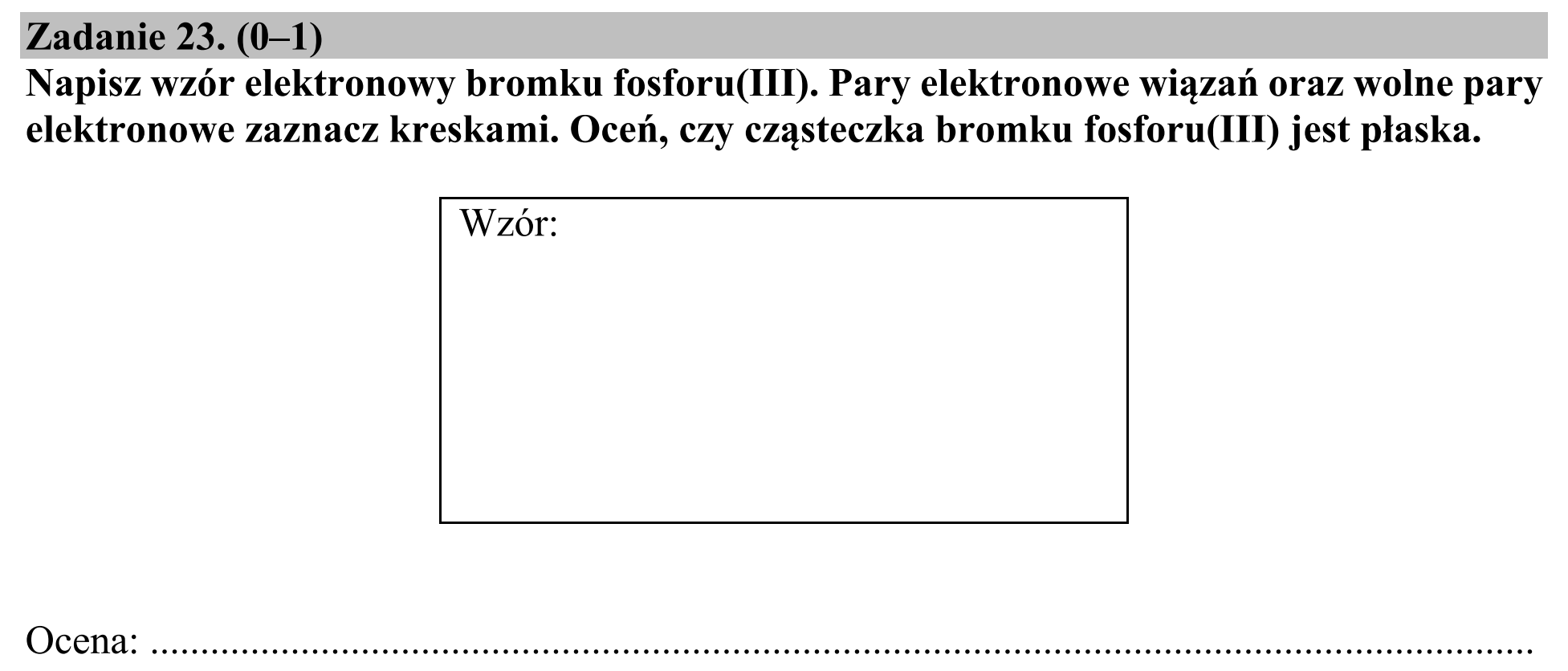 Matura, maj 2019, zadanie 23