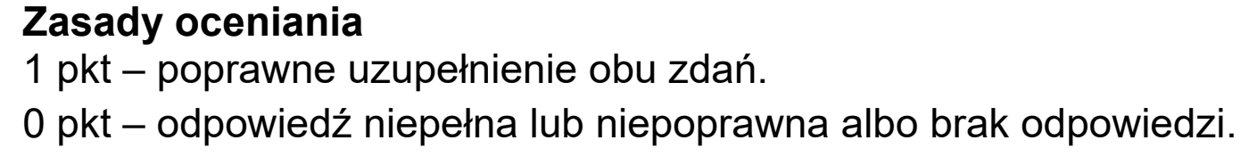 Matura, maj 2020, odpowiedź do zadania 10, fragment 1