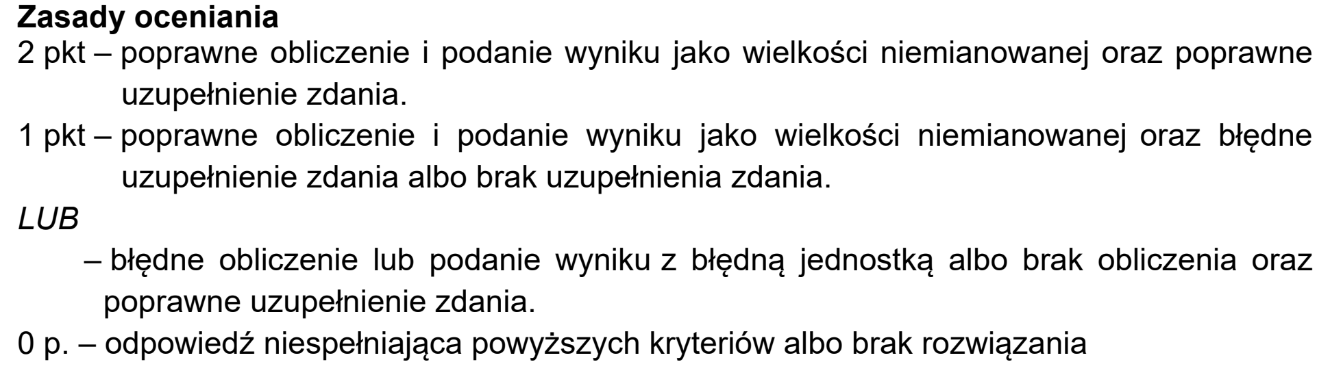 Matura, maj 2020, odpowiedź do zadania 12