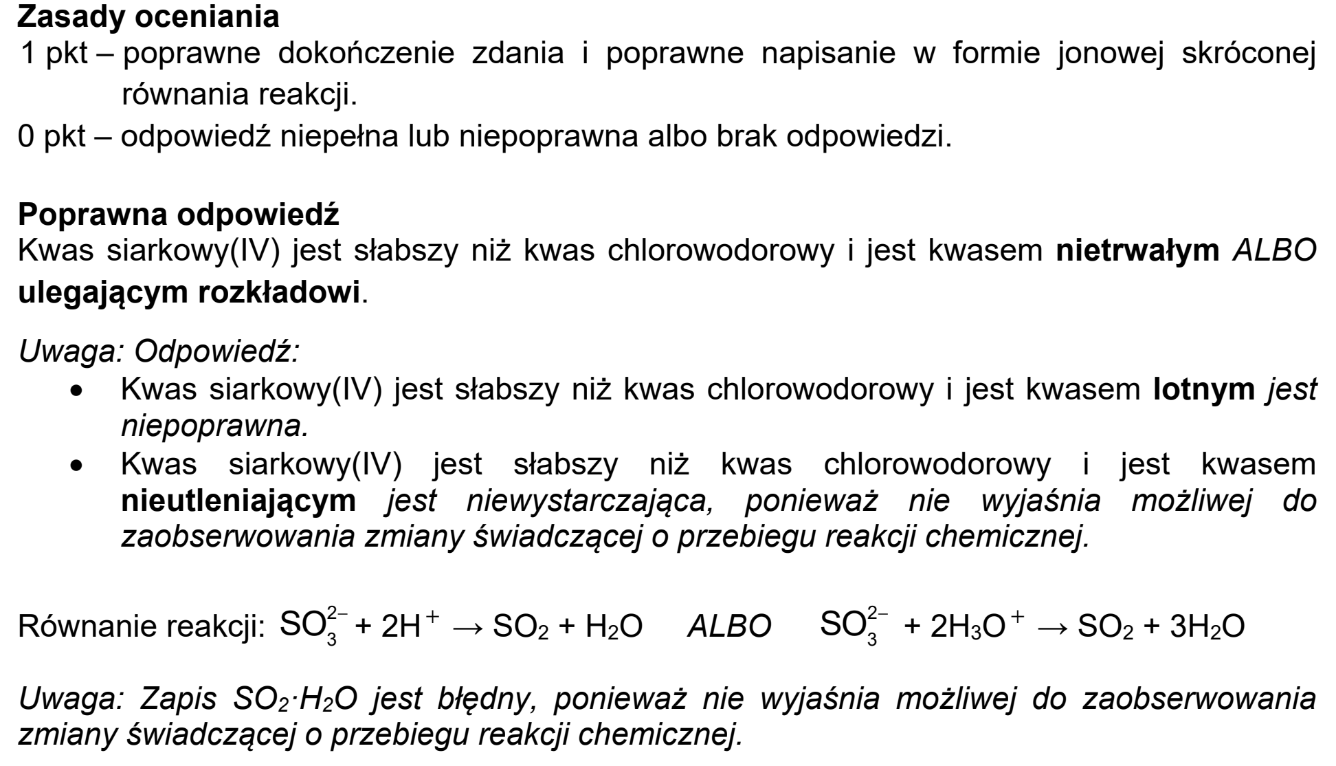 Matura, maj 2020, odpowiedź do zadania 21