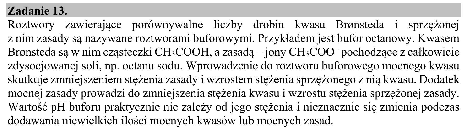 Matura, maj 2020, wstęp zadania 13