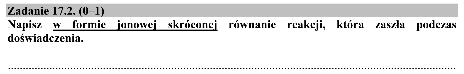Matura, maj 2020, zadanie 17.2