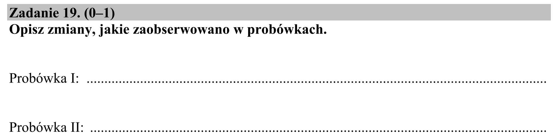 Matura, maj 2020, zadanie 19