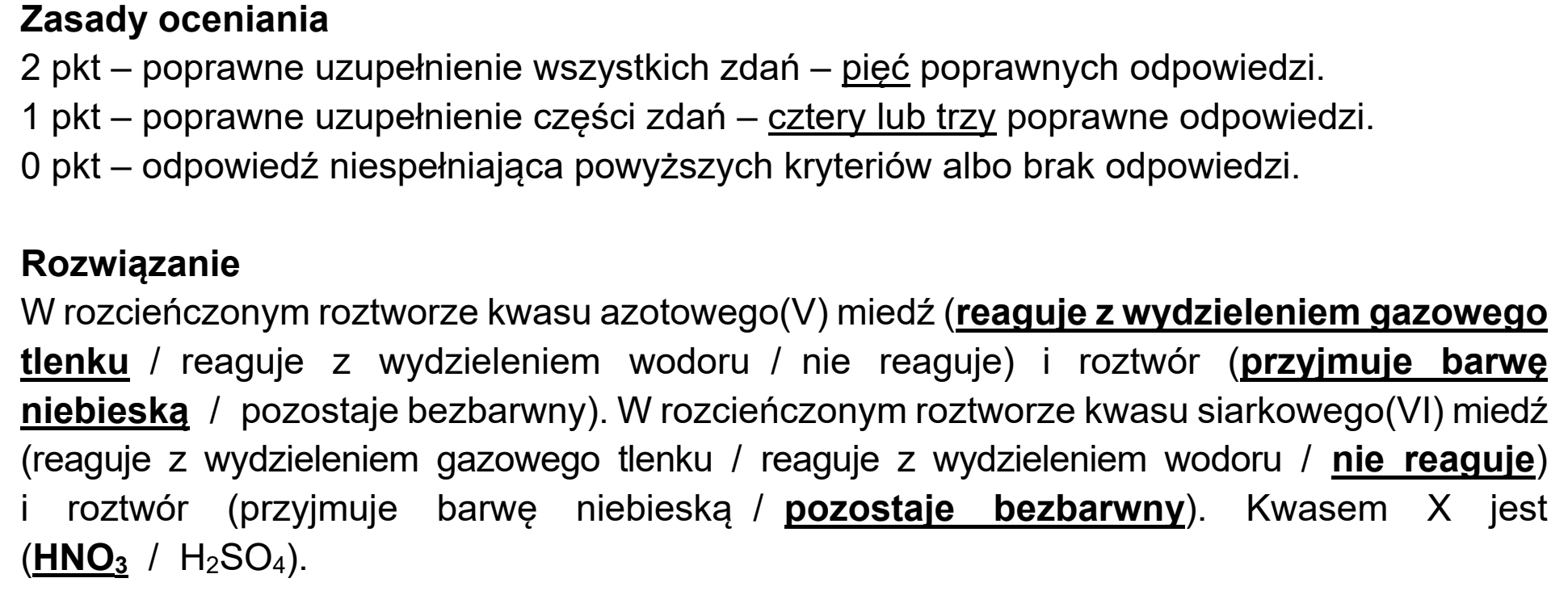 Matura, maj 2021, odpowiedź do zadania 22