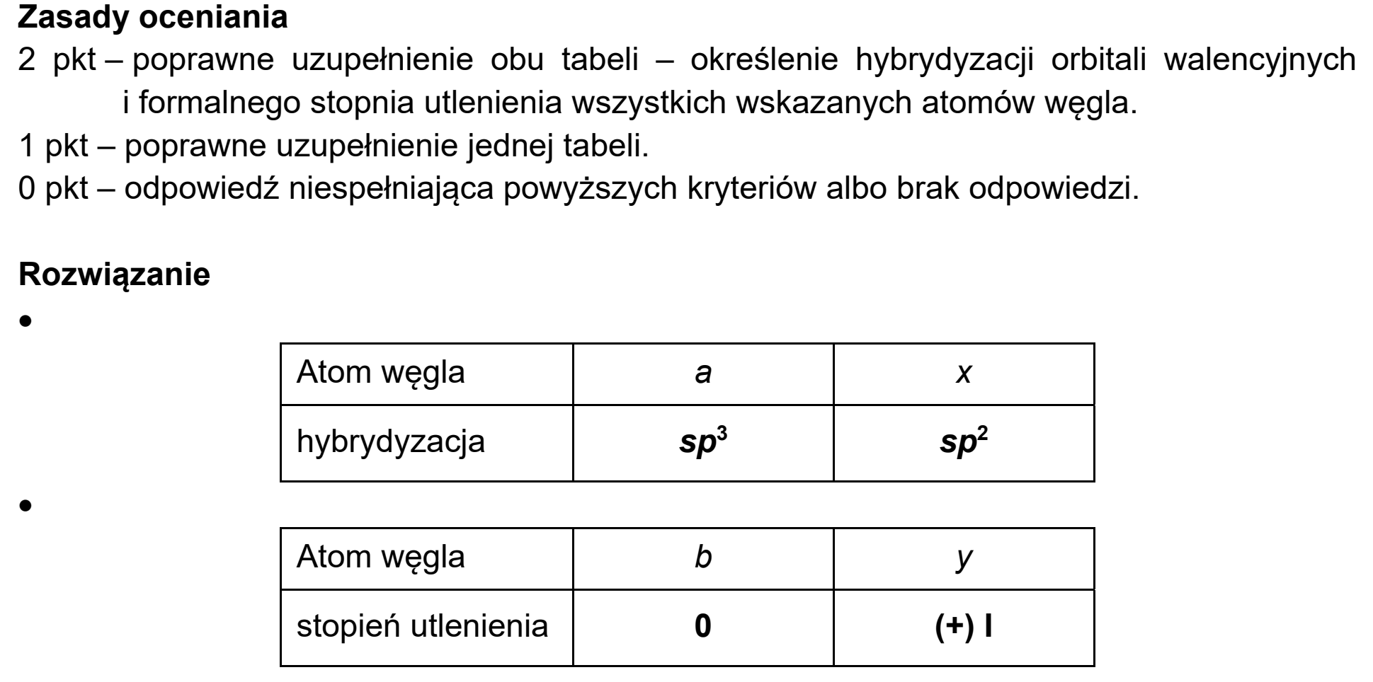Matura, maj 2021, odpowiedź do zadania 27