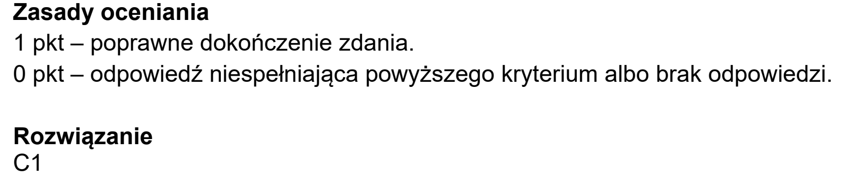 Matura, maj 2021, odpowiedź do zadania 29