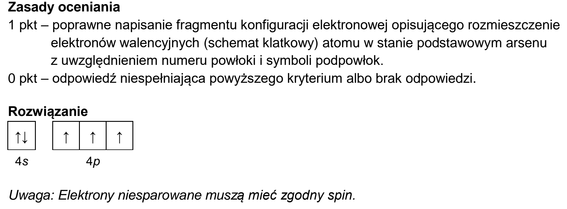 Matura, maj 2022, odpowiedź do zadania 1.2