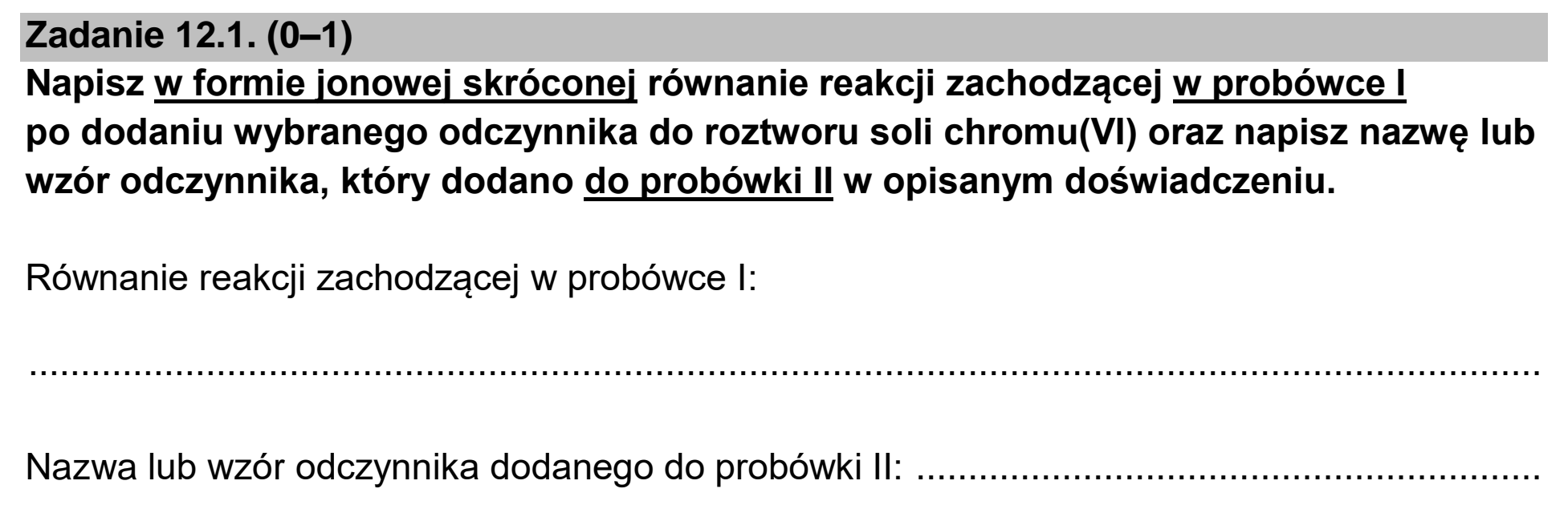 Matura, maj 2022, zadanie 12.1