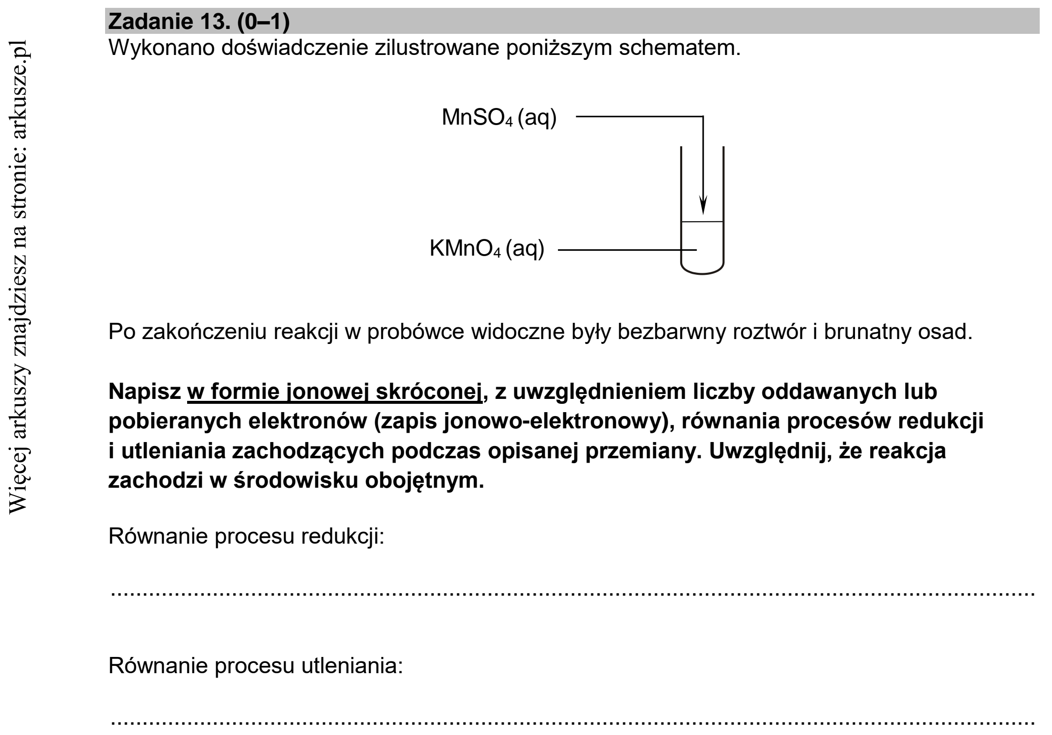 Matura, maj 2022, zadanie 13