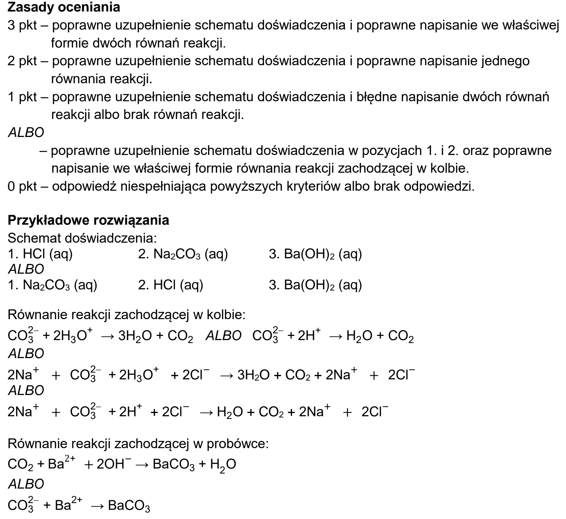 Matura, maj 2023, odpowiedź do zadania 10.1