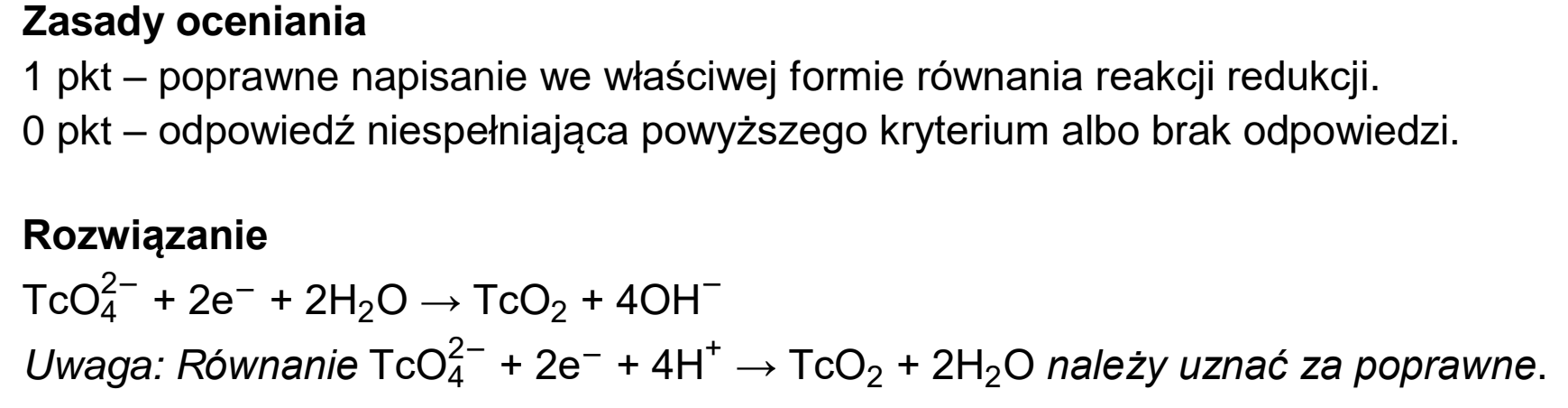 Matura, maj 2023, odpowiedź do zadania 22