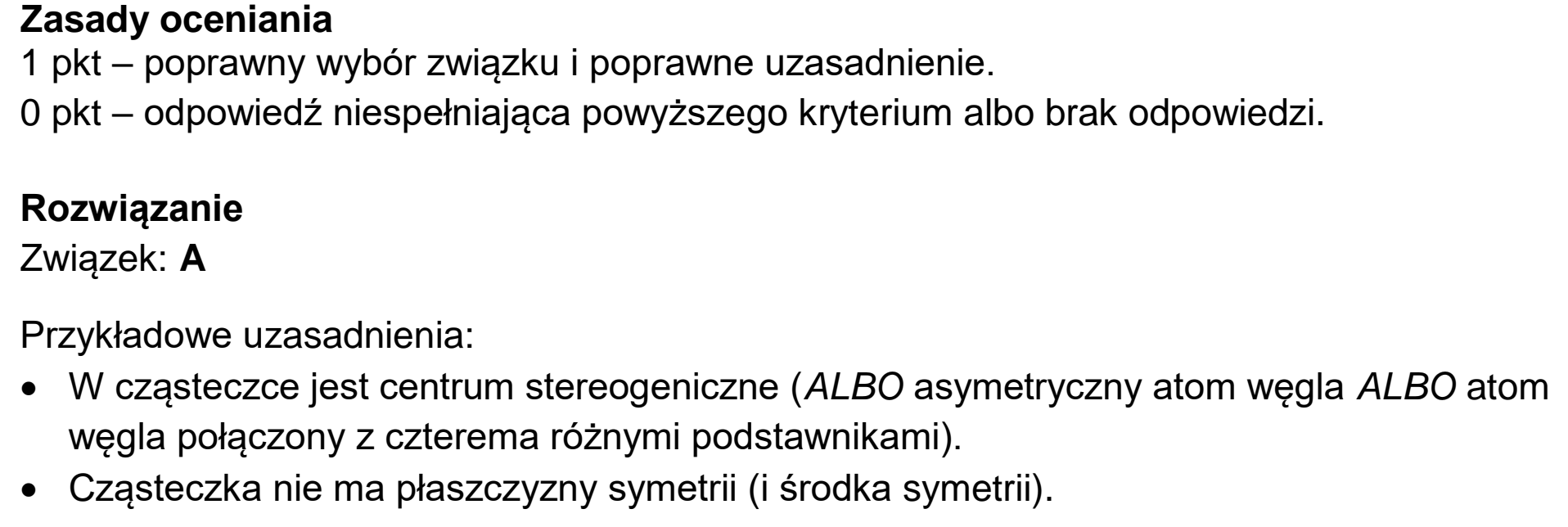 Matura, maj 2023, odpowiedź do zadania 28
