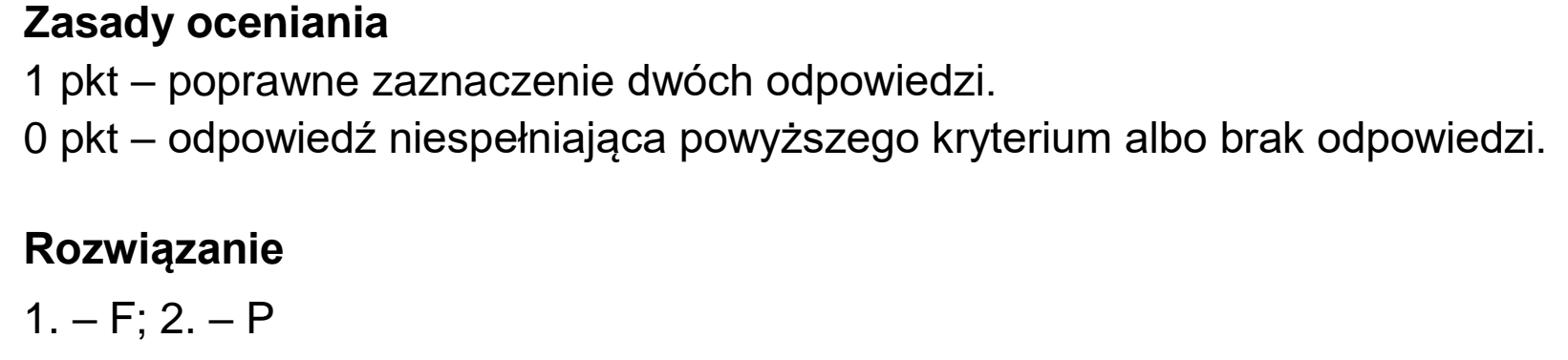 Matura, maj 2023, odpowiedź do zadania 3