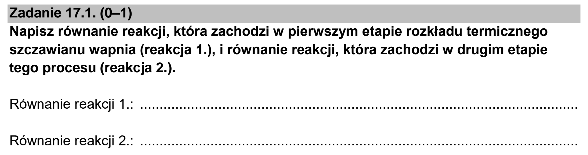 Matura, maj 2023, zadanie 17.1