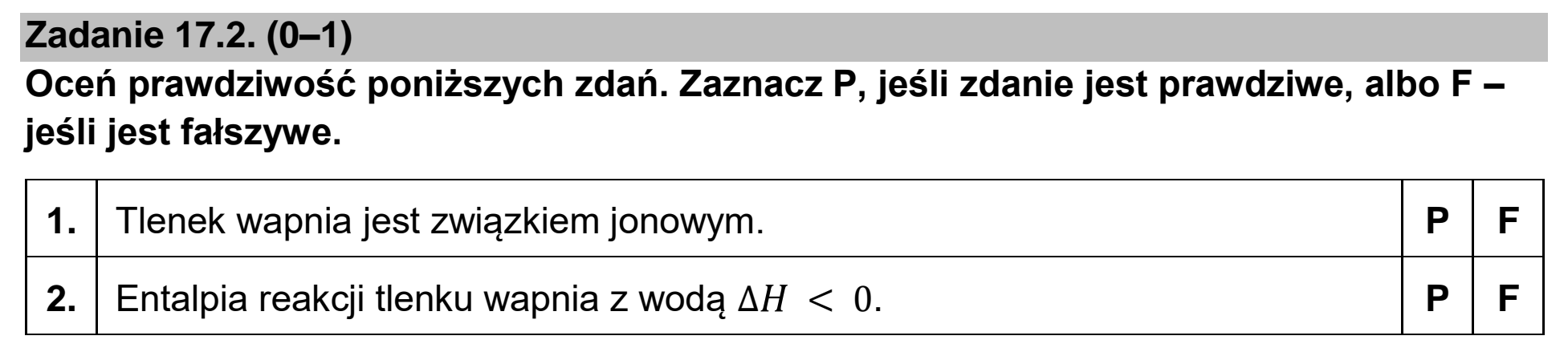 Matura, maj 2023, zadanie 17.2