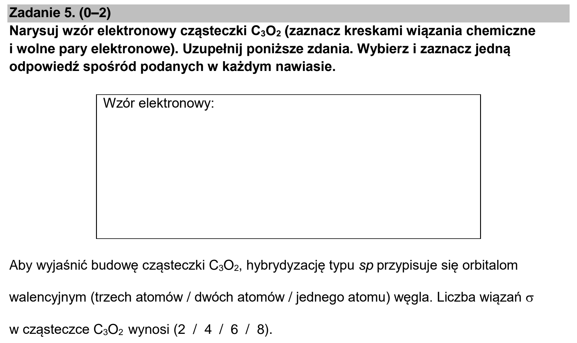 Matura, maj 2023, podgląd zadania 5