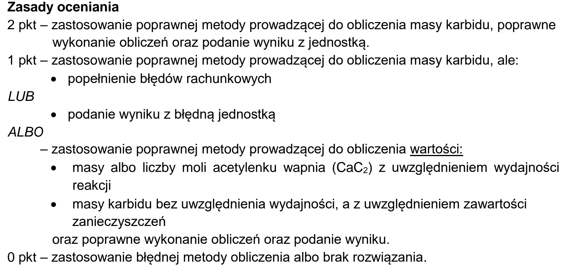 Matura, maj 2024, odpowiedź do zadania 18