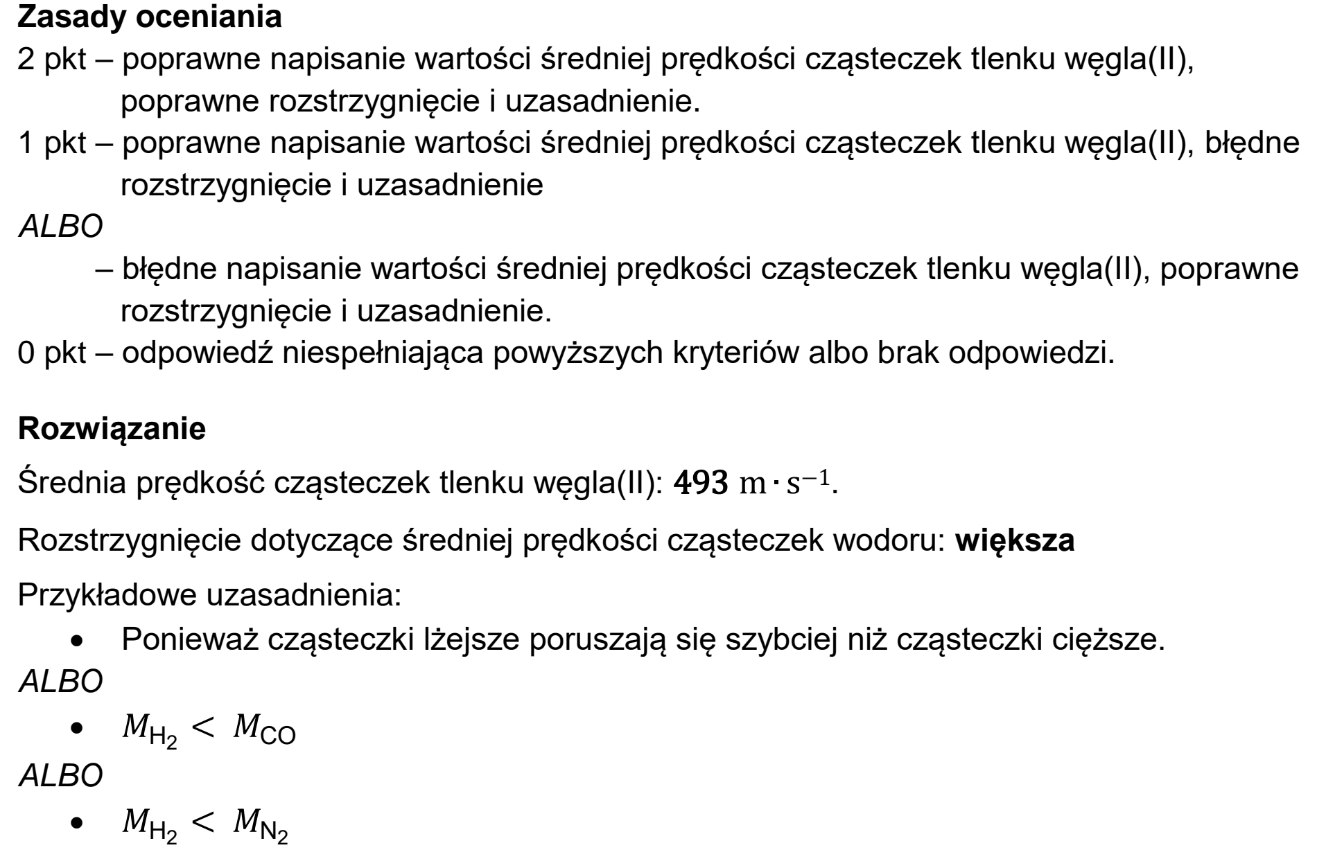 Matura, maj 2024, odpowiedź do zadania 2.1