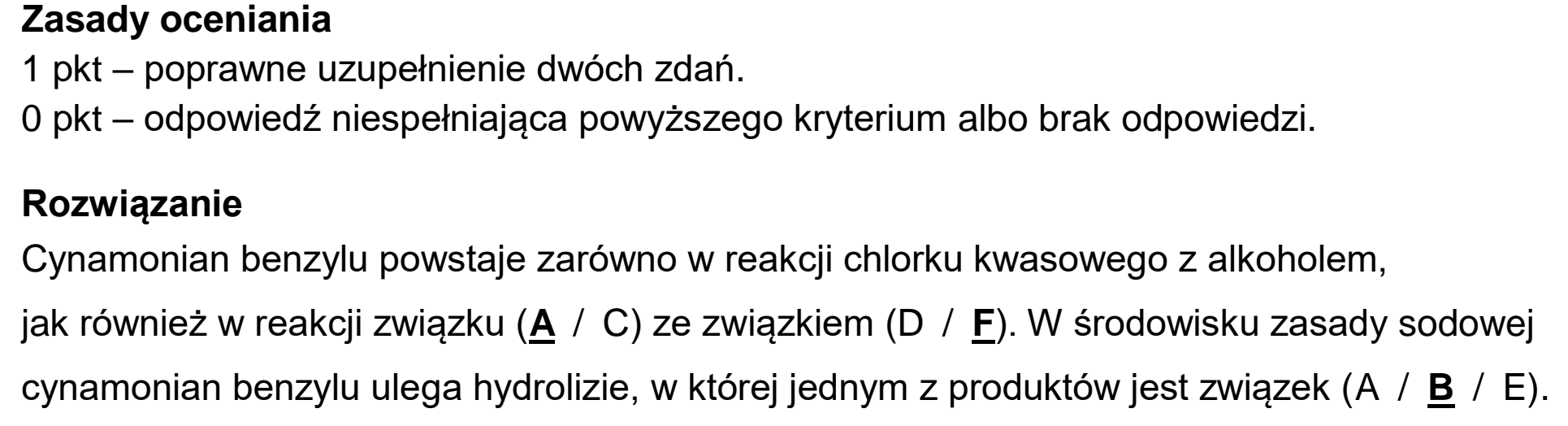 Matura, maj 2024, odpowiedź do zadania 23.2