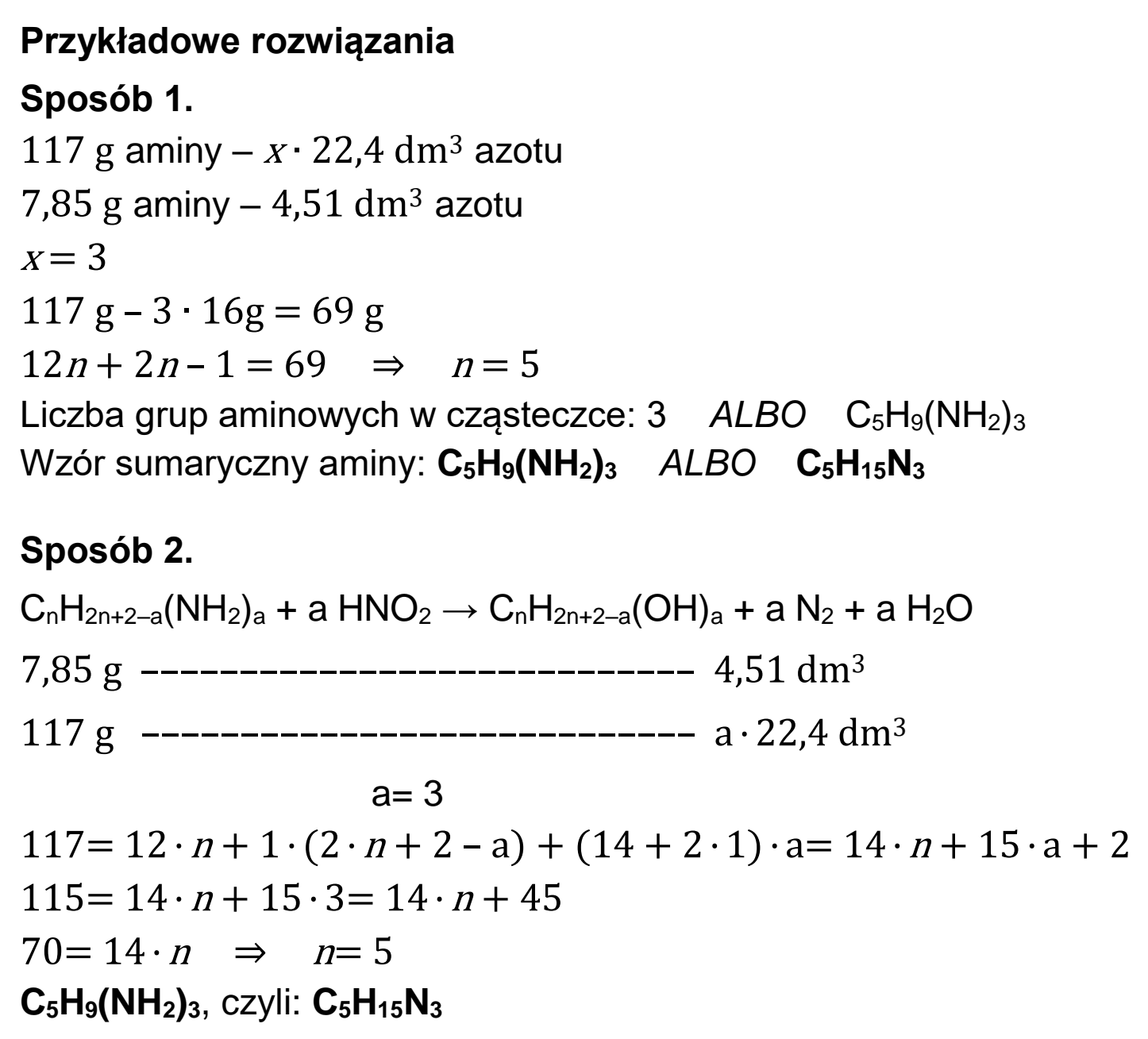 Matura, maj 2024, odpowiedź do zadania 27, fragment 2