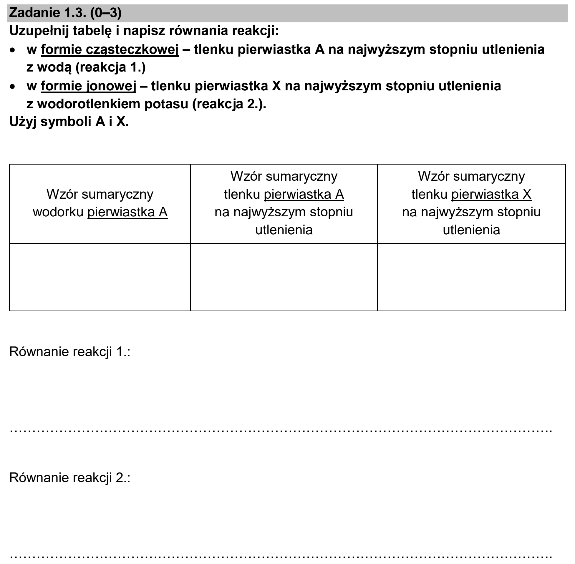 Matura, maj 2024, zadanie 1.3