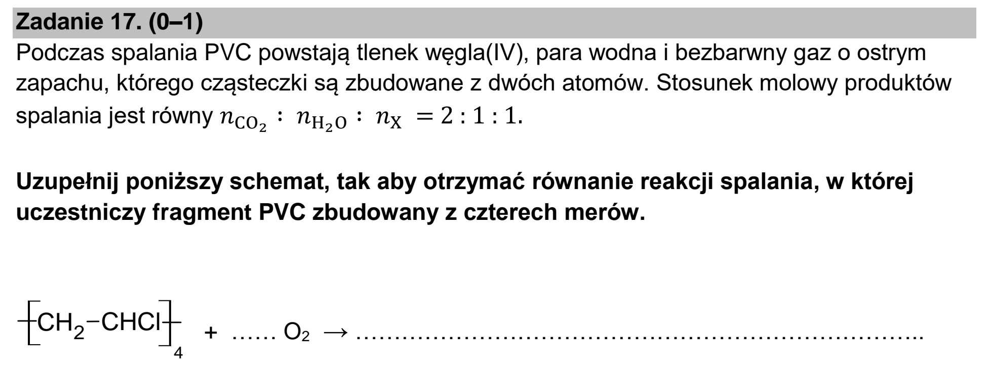Matura, maj 2024, zadanie 17