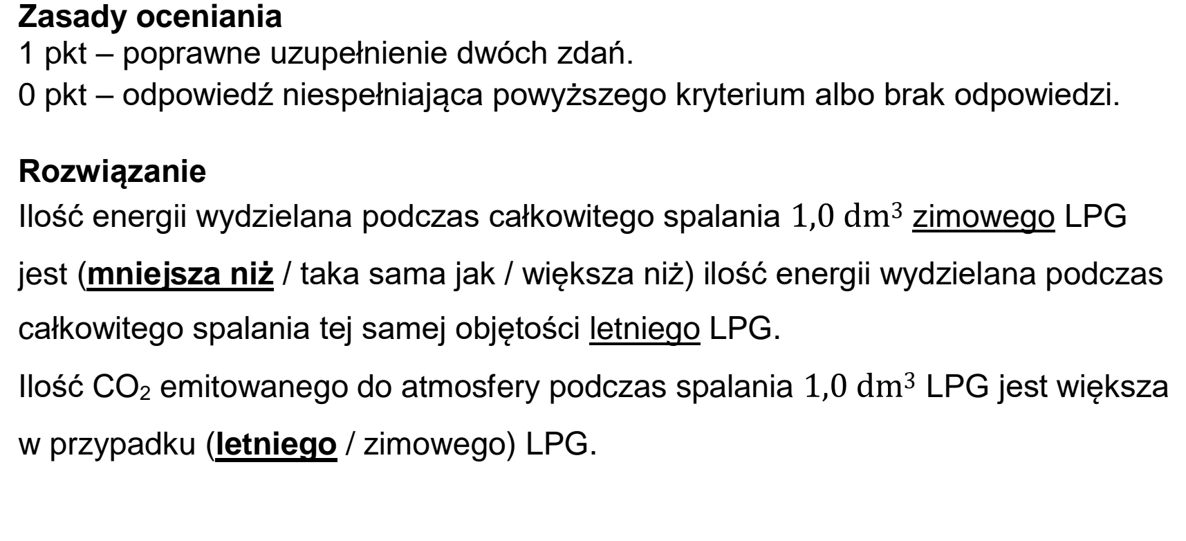 Matura, maj 2025, odpowiedź do zadania 17.2