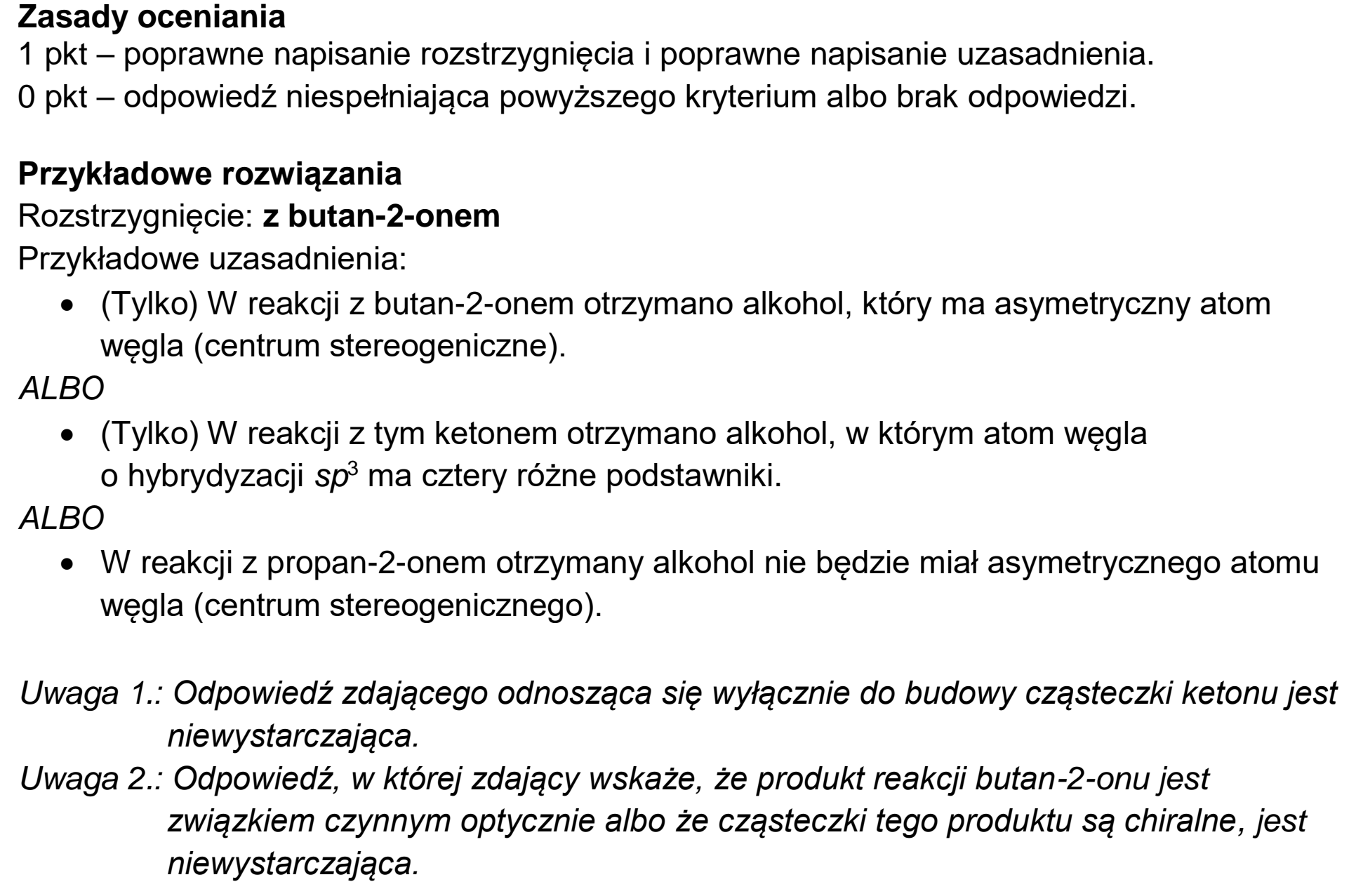 Matura, maj 2025, odpowiedź do zadania 24.2