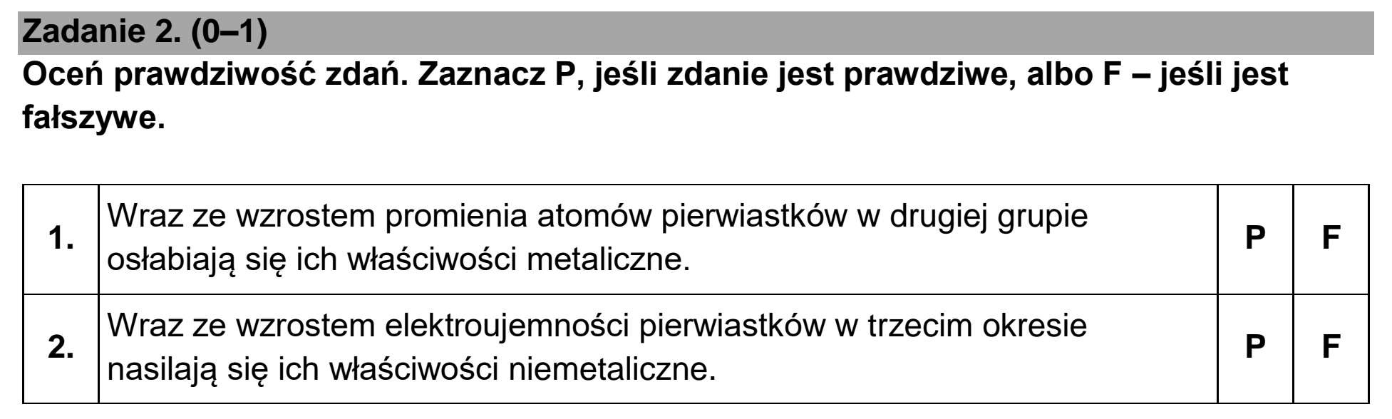 Matura, maj 2025, podgląd zadania 2
