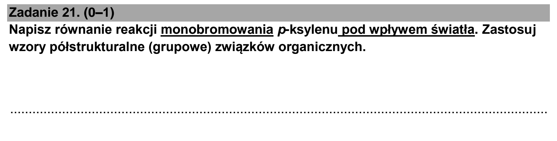 Matura, maj 2025, zadanie 21