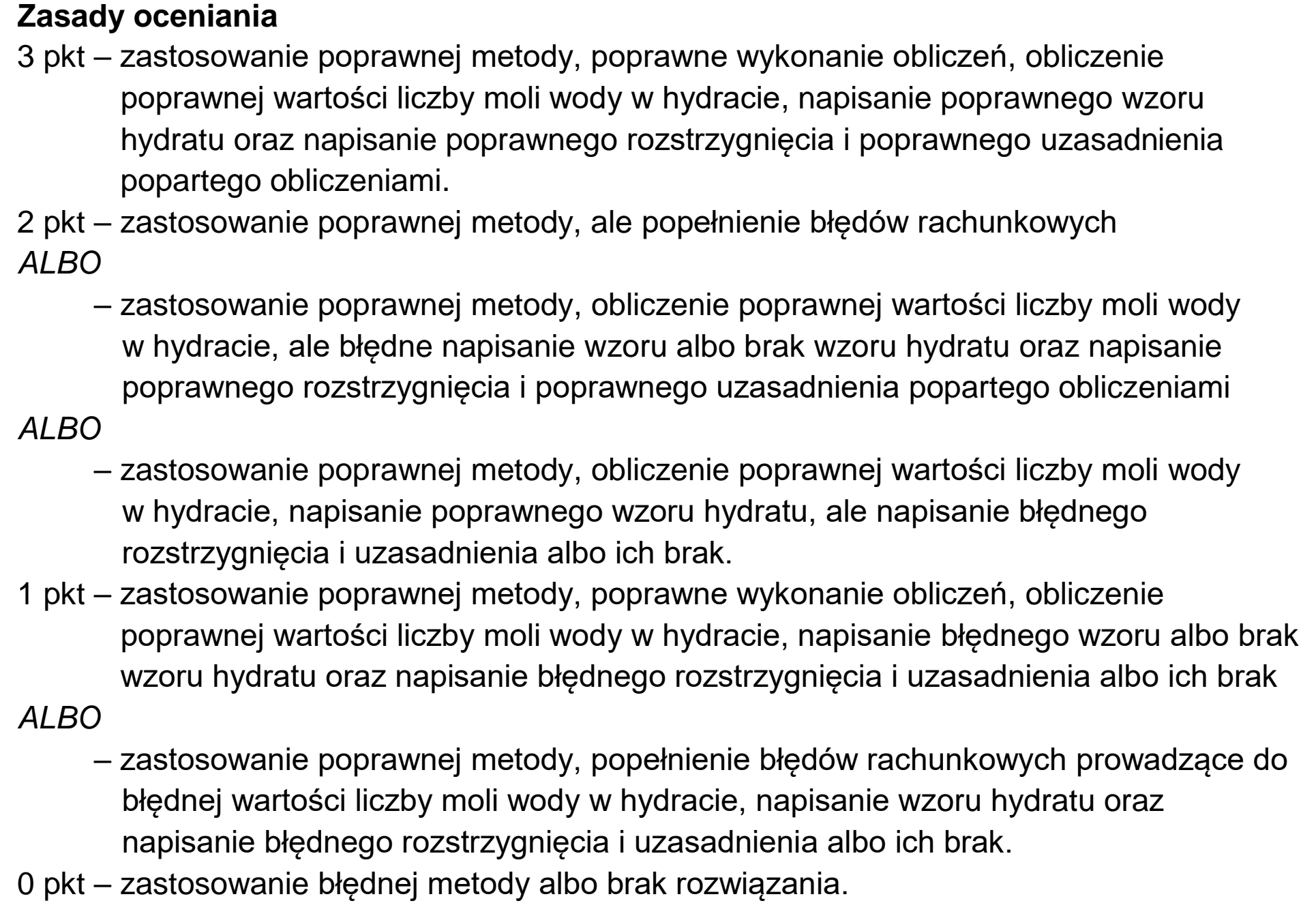 Matura, maj 2026, odpowiedź do zadania 10