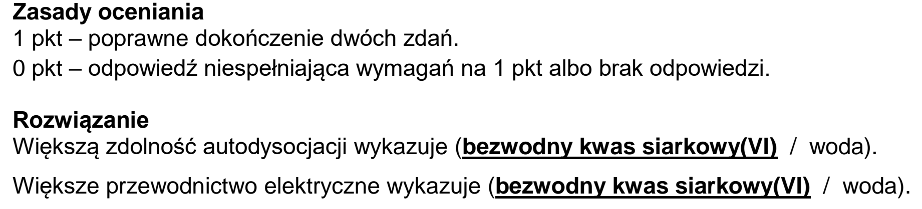 Matura, maj 2026, odpowiedź do zadania 11