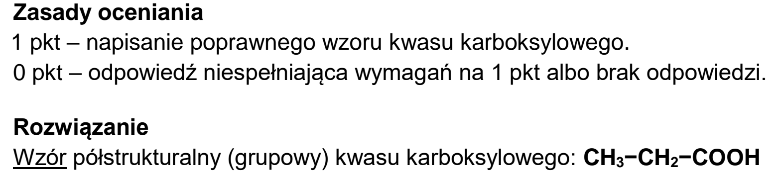 Matura, maj 2026, odpowiedź do zadania 19.1