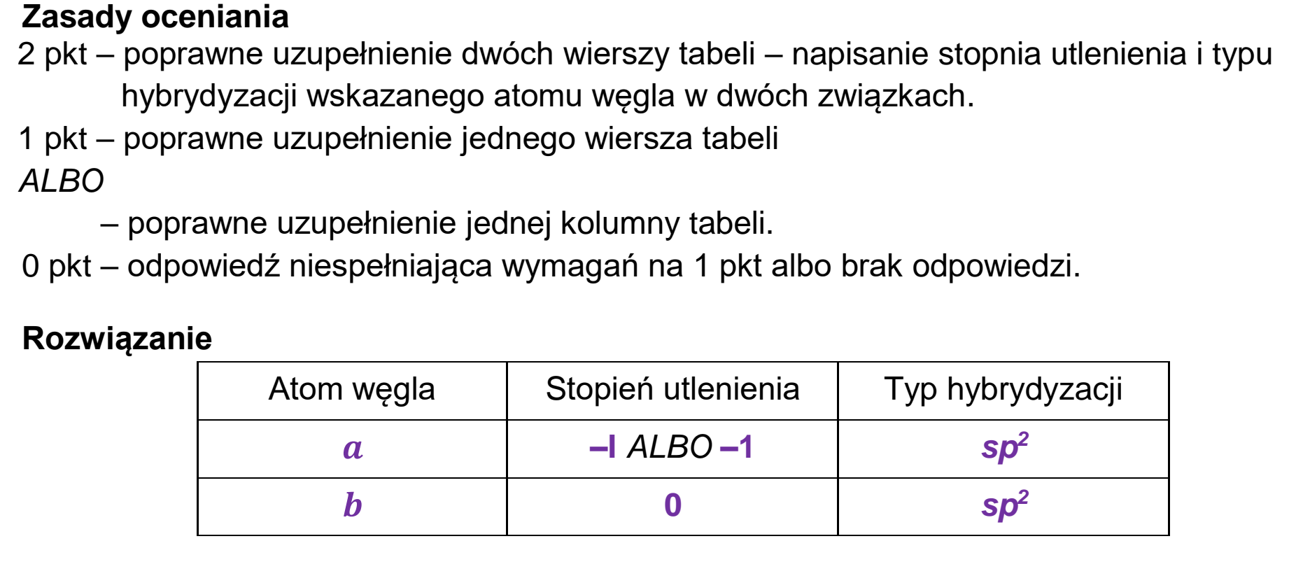 Matura, maj 2026, odpowiedź do zadania 20.2