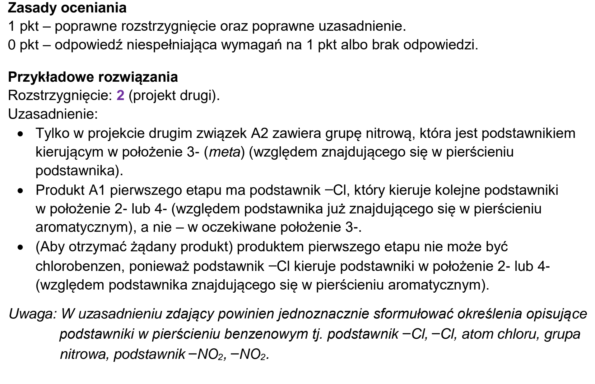 Matura, maj 2026, odpowiedź do zadania 24