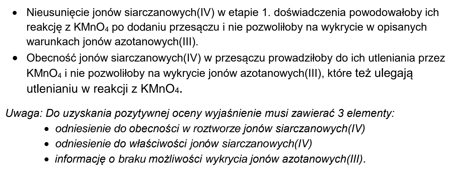 Matura, maj 2026, odpowiedź do zadania 9.4, fragment 2