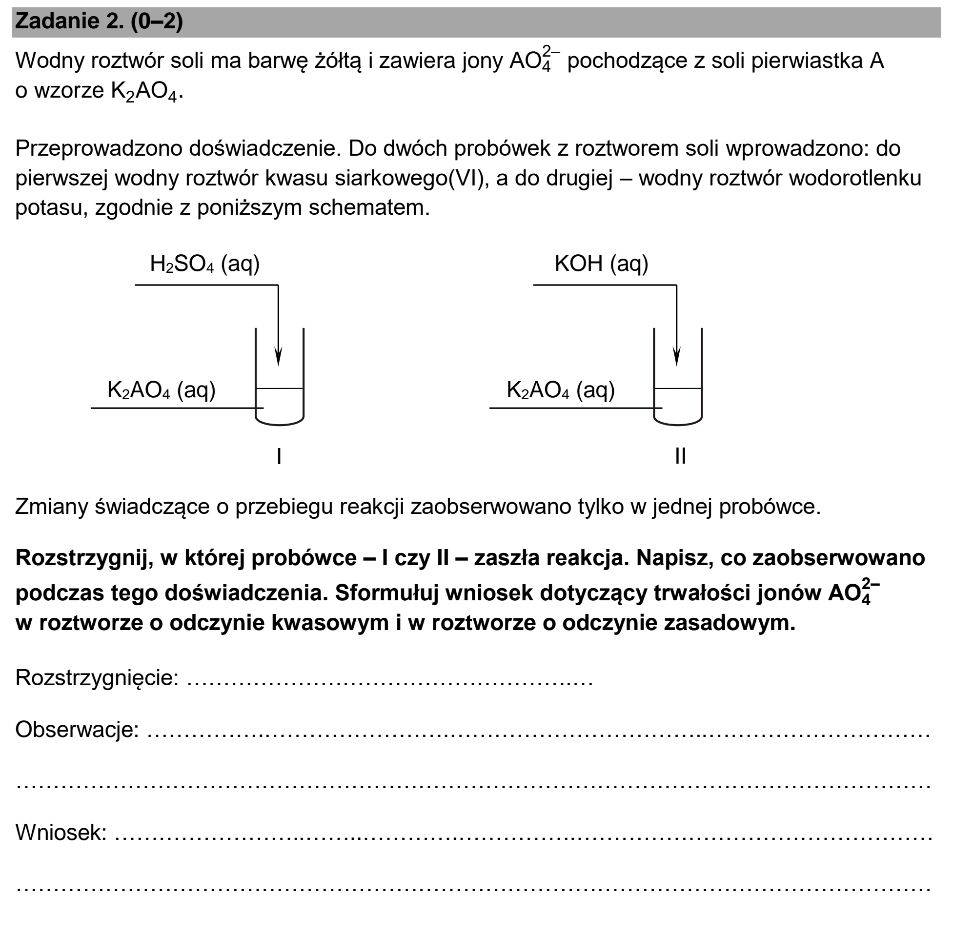 Matura, maj 2026, podgląd zadania 2