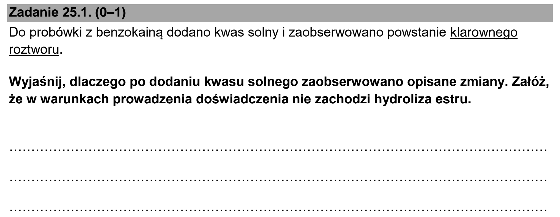 Matura, maj 2026, zadanie 25.1