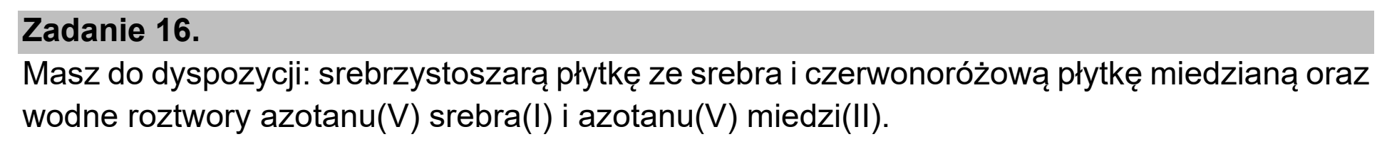 Matura próbna, marzec 2021, wstęp zadania 16