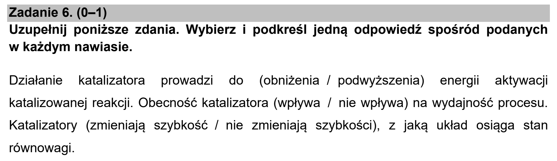 Matura próbna, marzec 2021, podgląd zadania 6