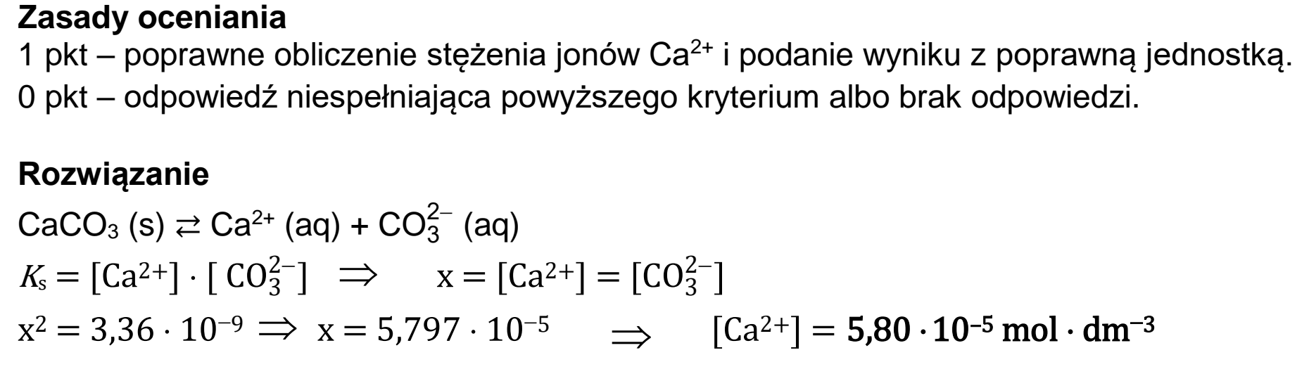 Matura dodatkowa, czerwiec 2023, odpowiedź do zadania 18.1