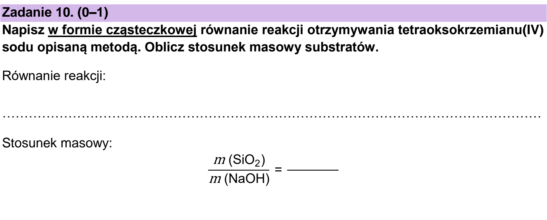 Matura dodatkowa, czerwiec 2023, zadanie 10