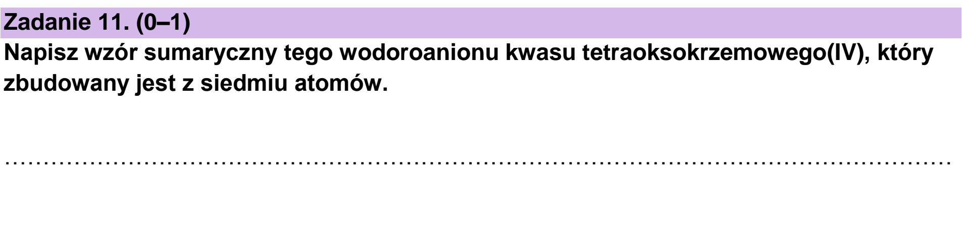 Matura dodatkowa, czerwiec 2023, zadanie 11