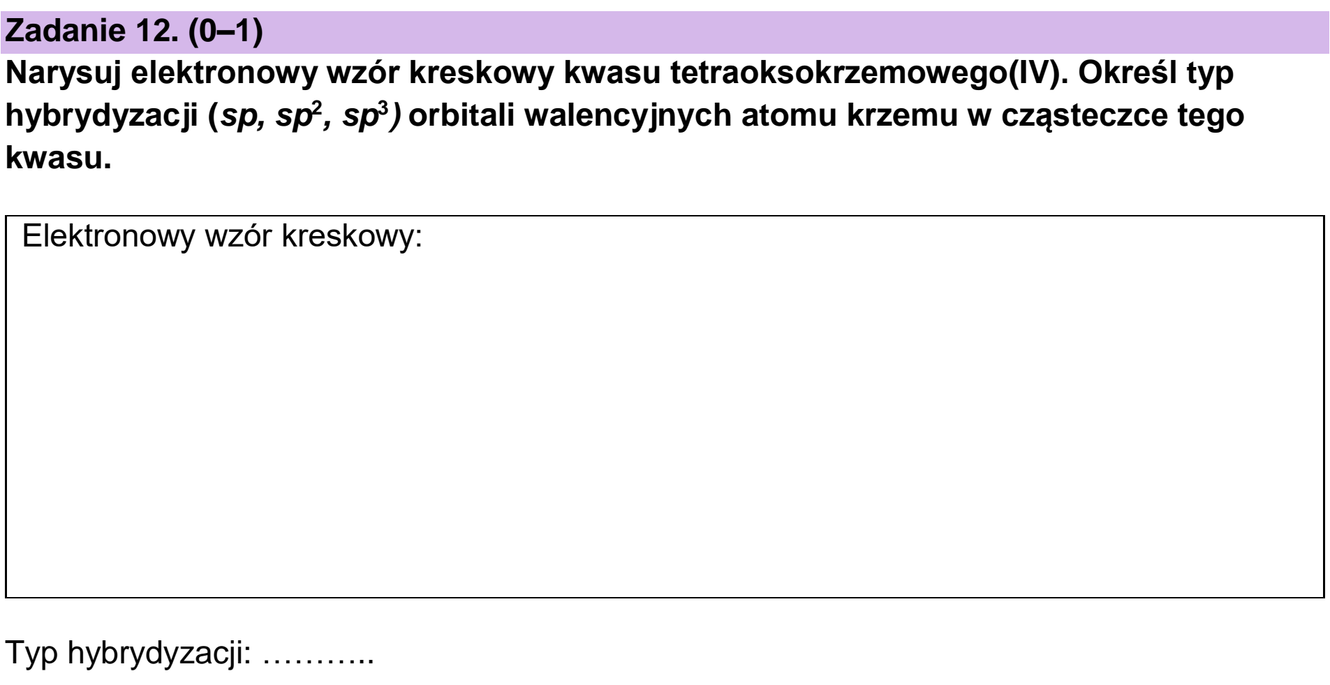 Matura dodatkowa, czerwiec 2023, zadanie 12