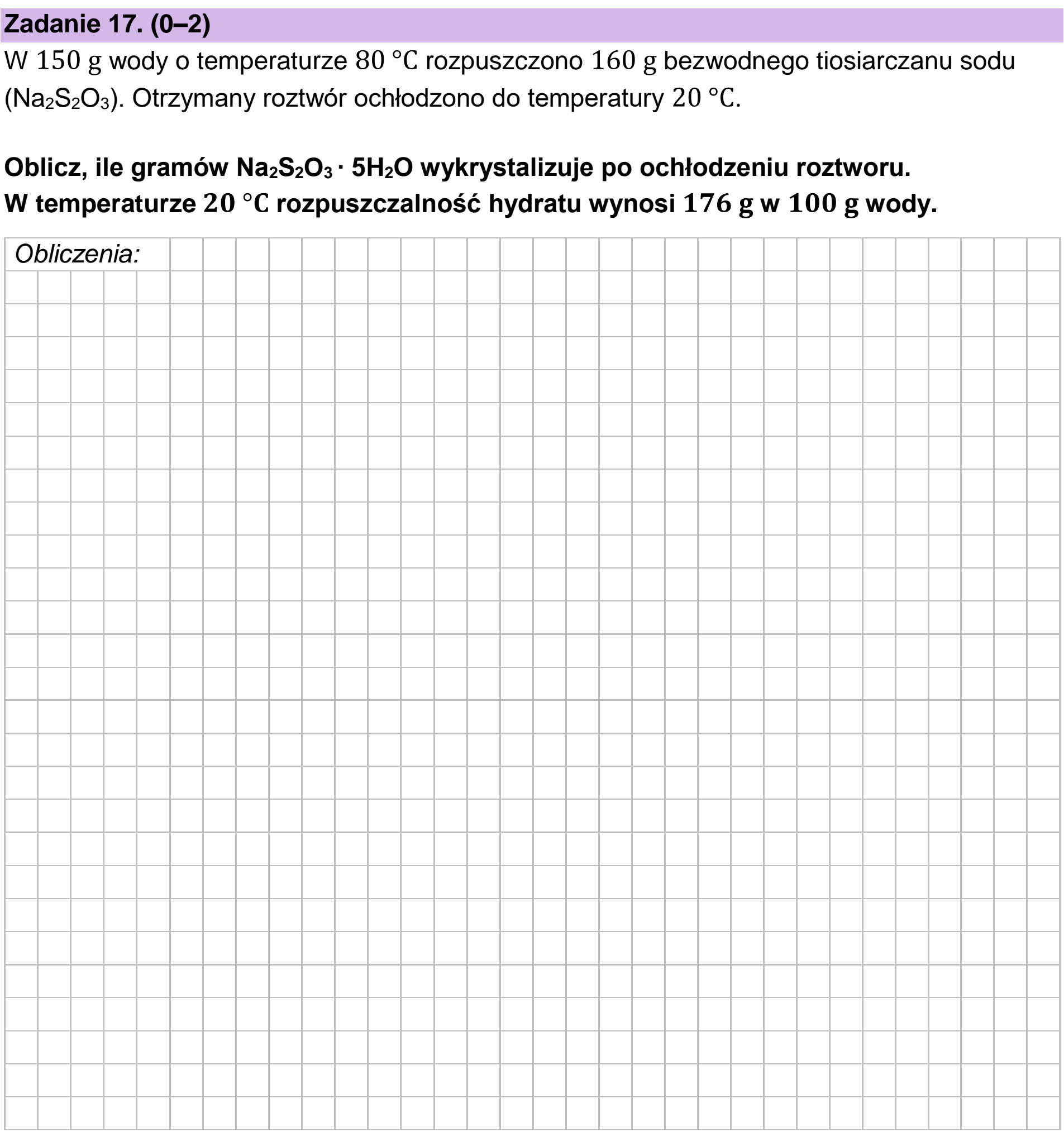 Matura dodatkowa, czerwiec 2023, zadanie 17