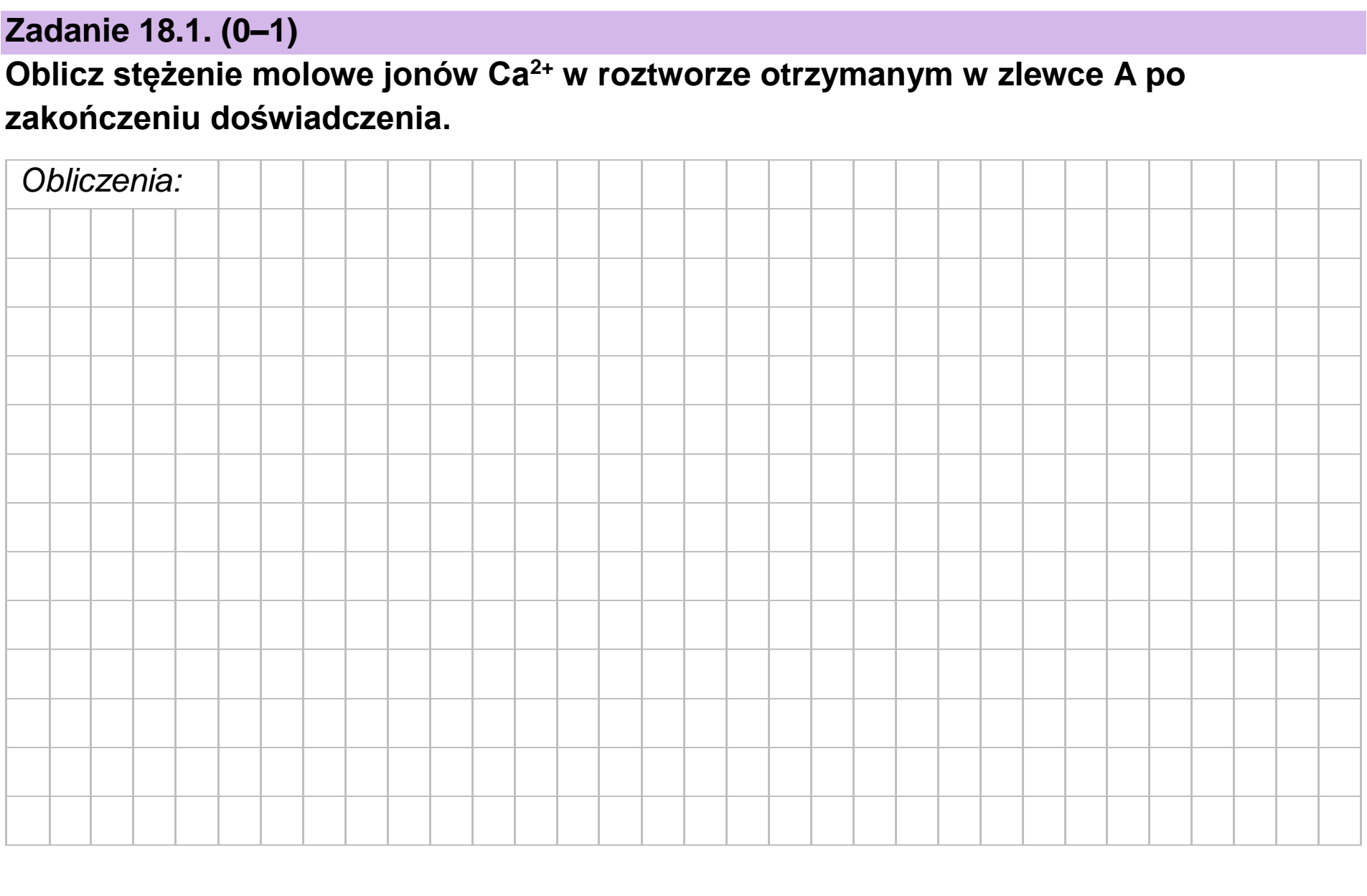 Matura dodatkowa, czerwiec 2023, zadanie 18.1